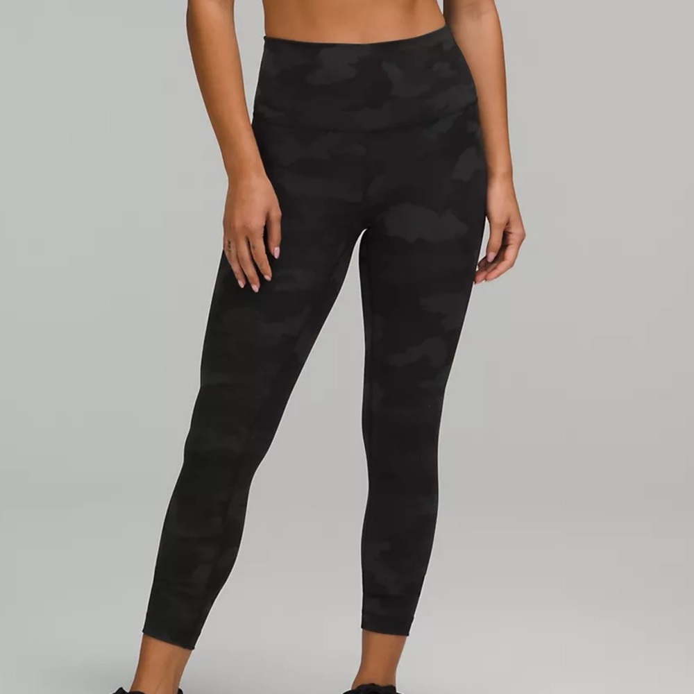 Lululemon Black Camo Leggings